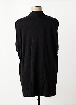 Gilet sans manche coupe droite noir SEE YOU femme