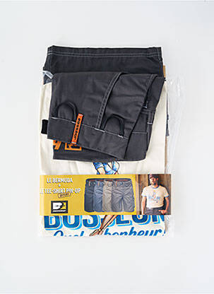 Ensemble short gris BOSSEUR homme
