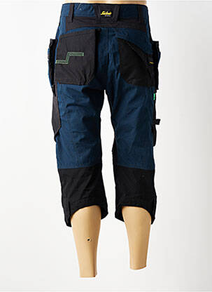 Pantacourt coupe droite taille normale bleu SNICKERS WORKWEAR homme