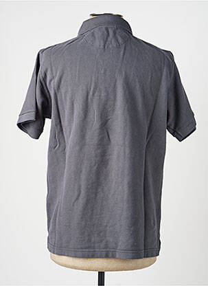 Polo stretch manches courtes gris DIKE homme