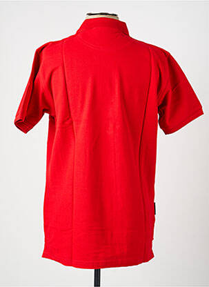 Polo stretch manches courtes rouge KAPRIOL homme