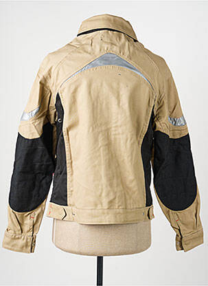 Veste casual poignets pressionnés beige COFRA homme