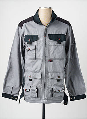 Veste casual poignets pressionnés gris LAFONT homme