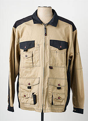 Veste casual poignets pressionnés beige LAFONT homme