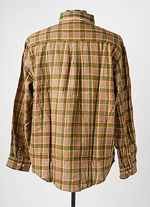 Chemise manches longues poches marron LOTTO homme