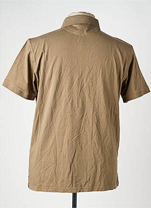 Polo tissage jersey manches courtes vert DIKE homme