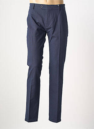 Pantalon chino tissage chiné taille normale bleu PIONEER homme