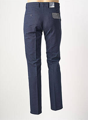 Pantalon chino tissage chiné taille normale bleu PIONEER homme