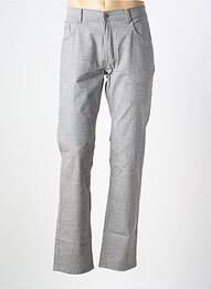 Jeans coupe droite fermeture zippée sous rabat boutonné taille normale gris PIONEER homme