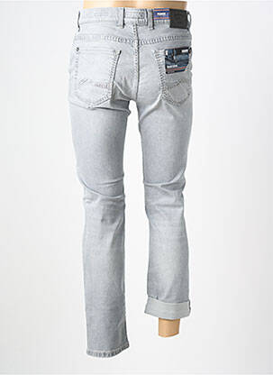 Jeans coupe slim stretch taille normale gris PIONEER homme