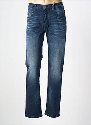 Jeans coupe slim stretch taille normale bleu fonce PIONEER homme
