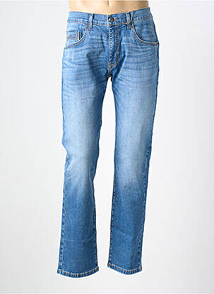 Jeans coupe slim stretch taille normale bleu clair PIONEER homme