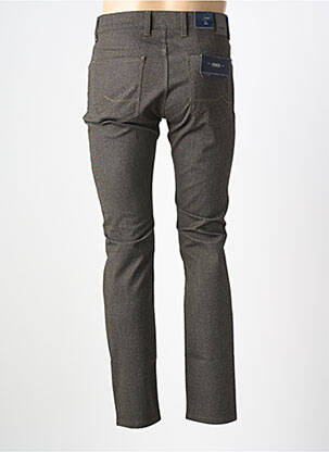 Pantalon slim stretch taille normale marron PIONEER homme