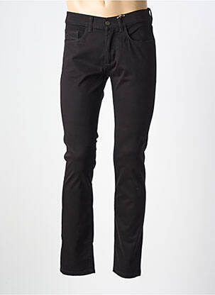 Pantalon slim stretch taille normale noir PIONEER homme