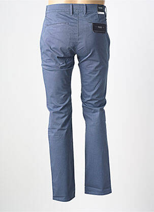Pantalon chino tissage chiné taille normale bleu PIONEER homme