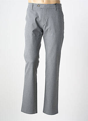 Pantalon slim tissage chiné taille normale gris PIONEER homme