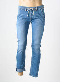 Jeans coupe slim stretch taille normale bleu PIONEER homme