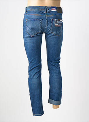 Jeans coupe slim stretch taille normale bleu fonce PIONEER homme