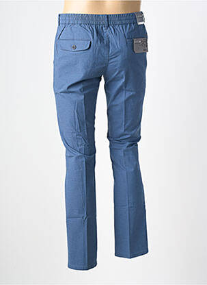 Pantalon chino tissage popeline taille normale bleu PIONEER homme
