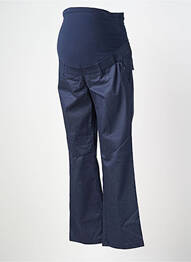 Pantalon maternité stretch bleu BON PRIX femme