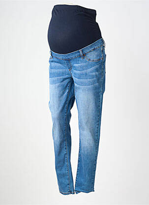 Jean maternité taille normale bleu MAMA JEANS femme