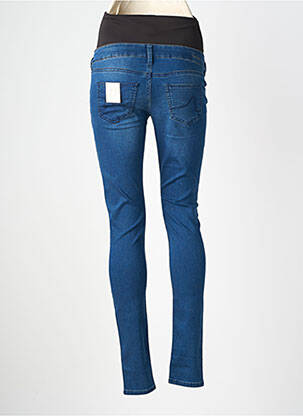 Jean maternité fermeture boutonnée sur le devant bleu QUEEN MUM femme