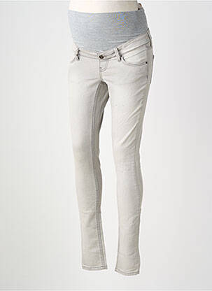 Jean maternité taille normale gris QUEEN MUM femme