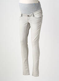 Jean maternité taille normale gris QUEEN MUM femme