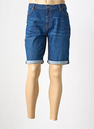 Bermuda tissage denim bleu LE VESTIAIRE homme