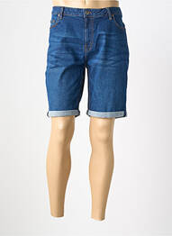 Bermuda coupe droite bleu LE VESTIAIRE homme