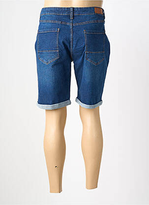 Bermuda tissage denim bleu LE VESTIAIRE homme