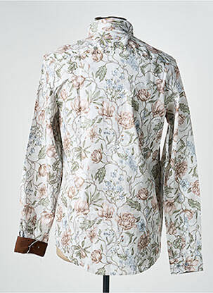 Chemise manches longues imprimé fantaisie vert YVES ENZO homme