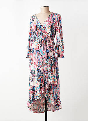 Robe maternité stretch violet QUERENCIA femme