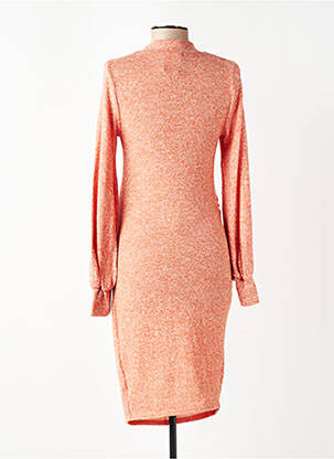 Robe maternité coupe drapée orange QUERENCIA femme