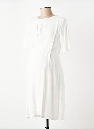 Robe maternité doublure blanc MADELEINE & MARIE femme