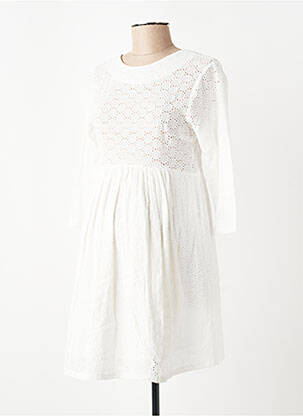 Robe maternité doublure blanc MADELEINE & MARIE femme