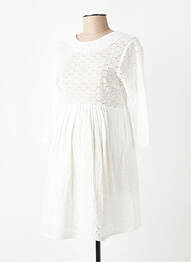 Robe maternité doublure blanc MADELEINE & MARIE femme