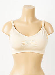 Lingerie maternité effet matière satinée beige MAGIC BODY FASHION femme