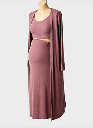 Ensemble maternité violet QUERENCIA femme
