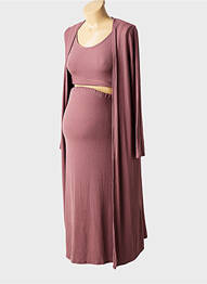 Ensemble maternité violet QUERENCIA femme