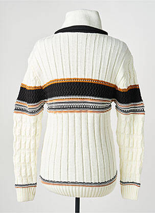Pull manches longues manches longues blanc LE VESTIAIRE homme