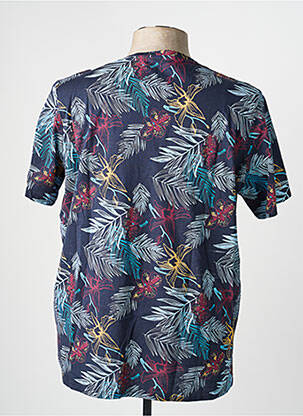 T-shirt coupe droite manches courtes bleu RMS26 homme