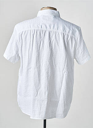 Chemise manches courtes coupe droite blanc RMS26 homme