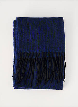 Echarpe imprimé géométrique bleu COVERI WORLD homme