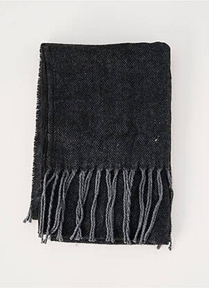 Echarpe imprimé géométrique gris COVERI WORLD homme