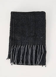 Echarpe tissage peau de pêche gris COVERI WORLD homme