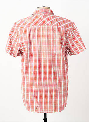 Chemise manches courtes poches orange PIONEER homme