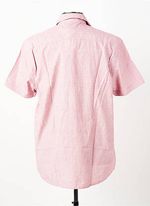 Chemise manches courtes poches rouge PIONEER homme