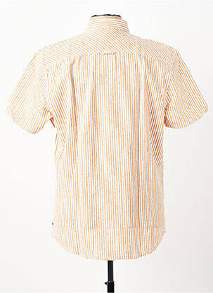 Chemise manches courtes poches orange PIONEER homme