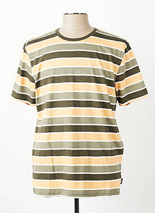 T-shirt coupe cintrée manches courtes orange PIONEER homme